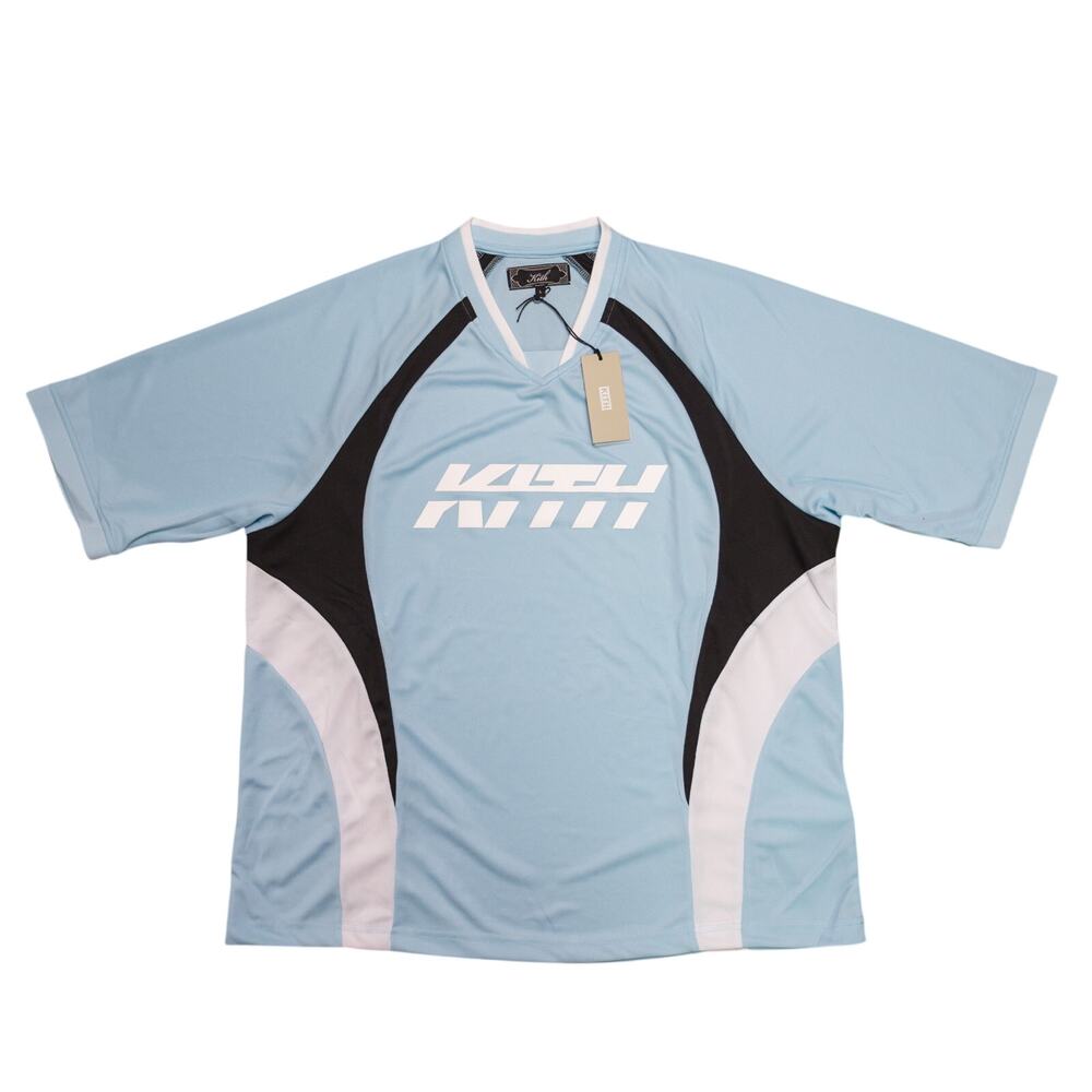 Kith Otto Mesh Chase Jersey 'Crystal' Size XL
